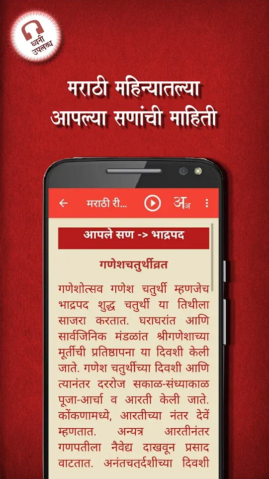 Marathi Riti Rivaj-Ganesh Puja | Indus Appstore | Screenshot