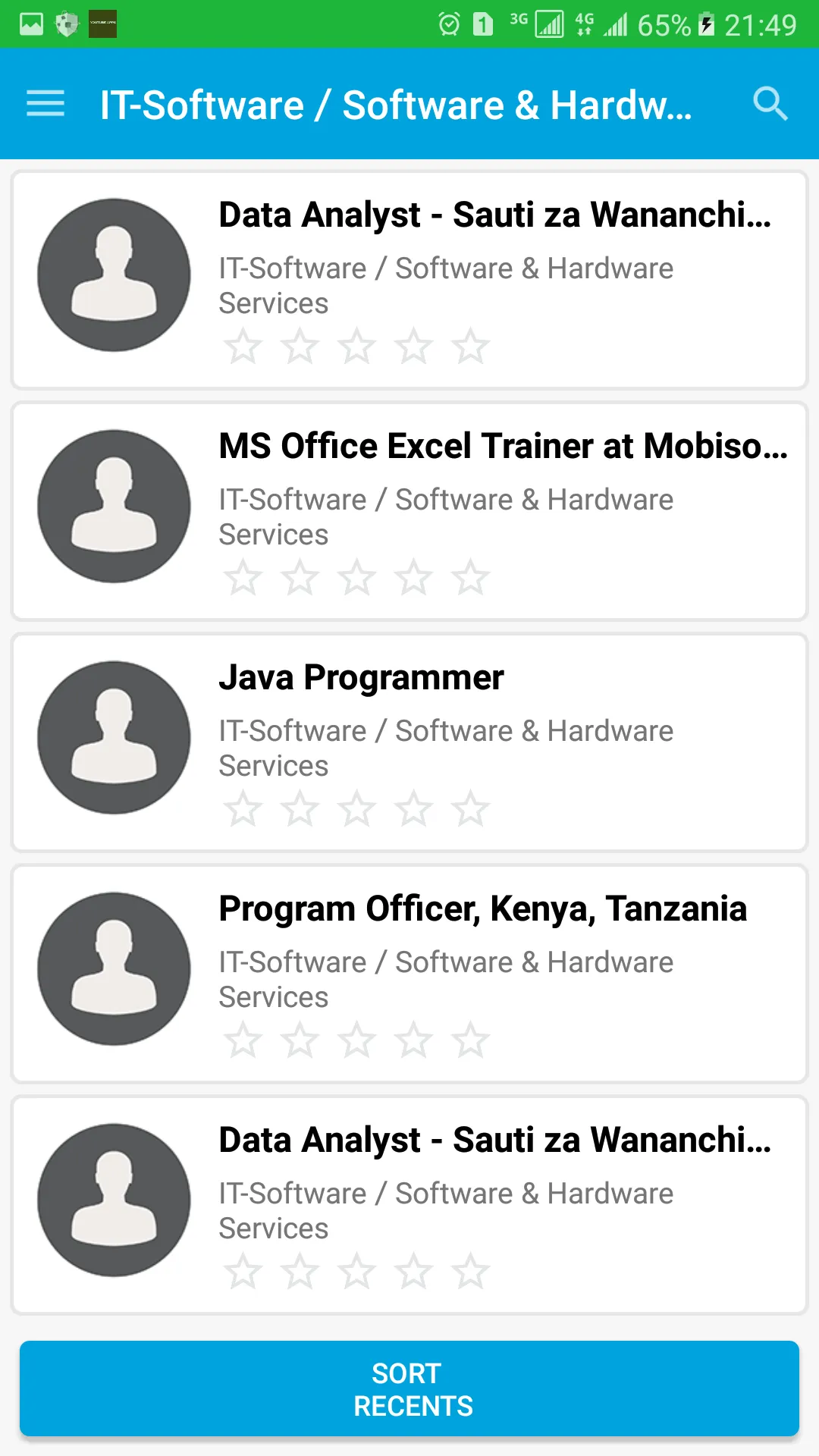 Job in Tanzania | Indus Appstore | Screenshot