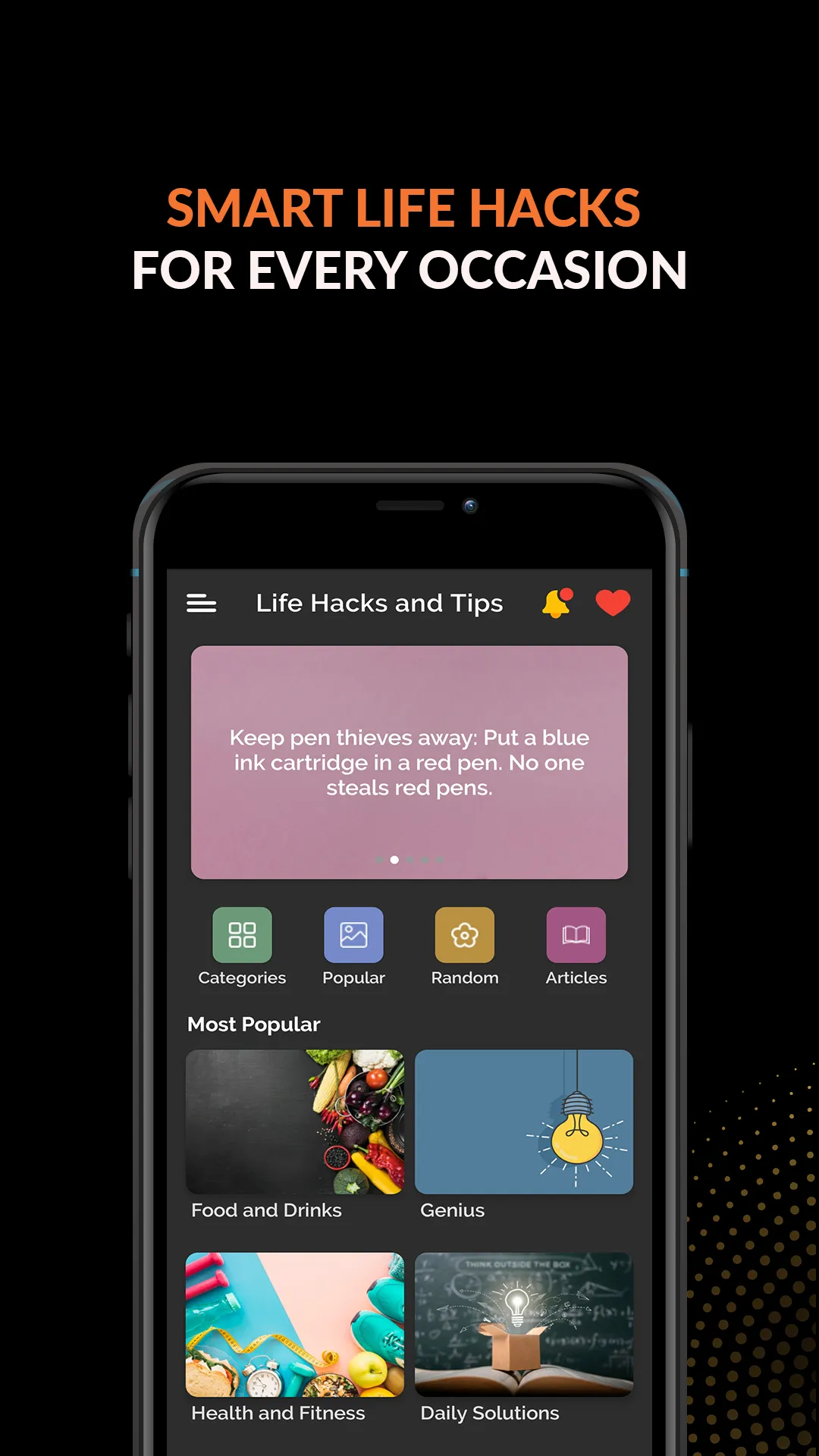 Brilliant Life Hacks and Tips | Indus Appstore | Screenshot