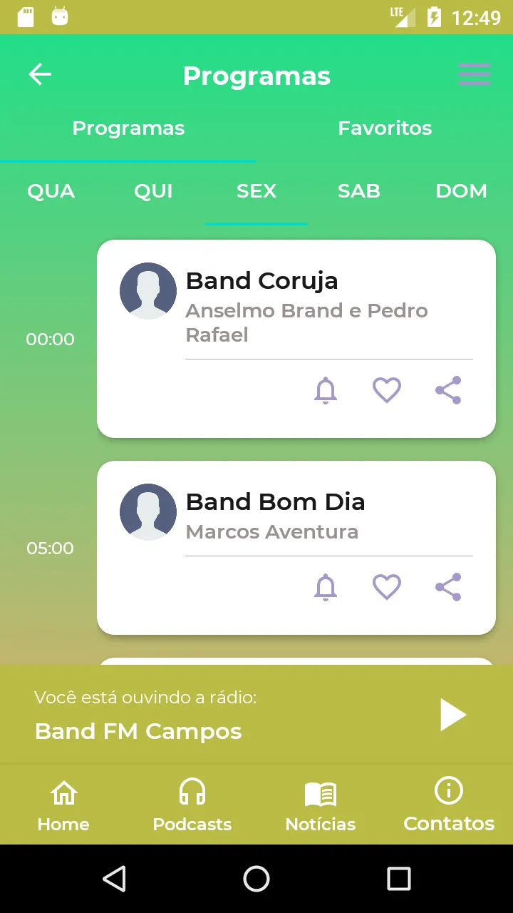 Band FM Campos 96,1 | Indus Appstore | Screenshot