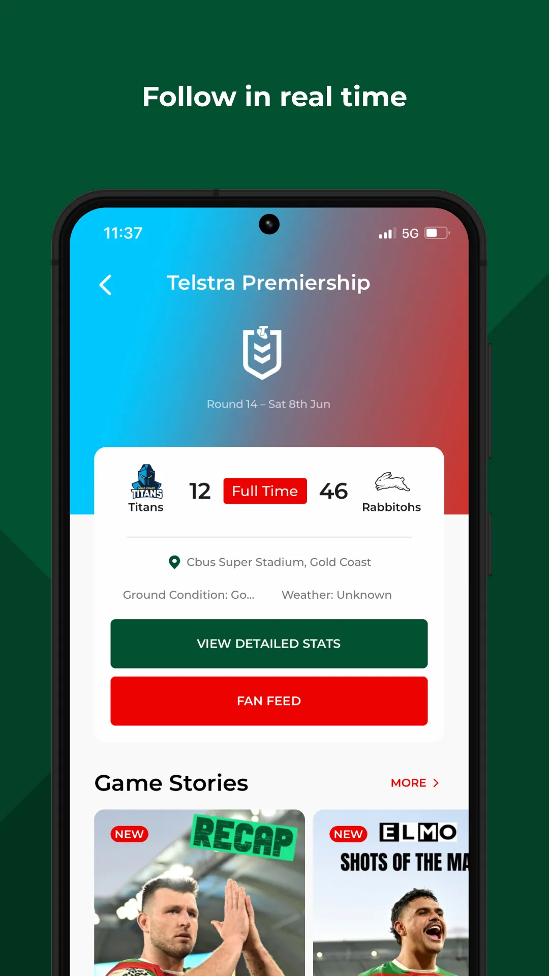 South Sydney Rabbitohs | Indus Appstore | Screenshot