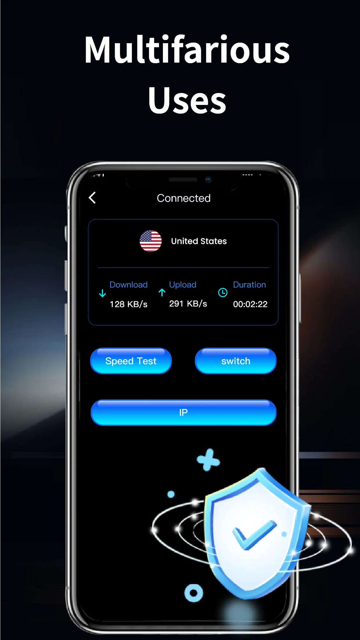 GoldShield VPN | Indus Appstore | Screenshot