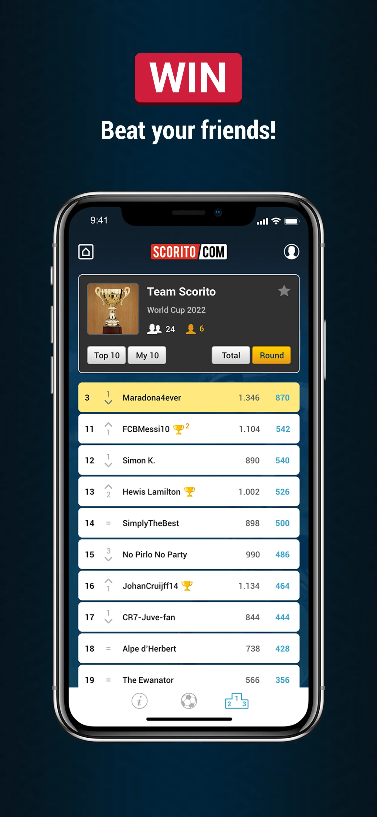 Scorito.com | Indus Appstore | Screenshot