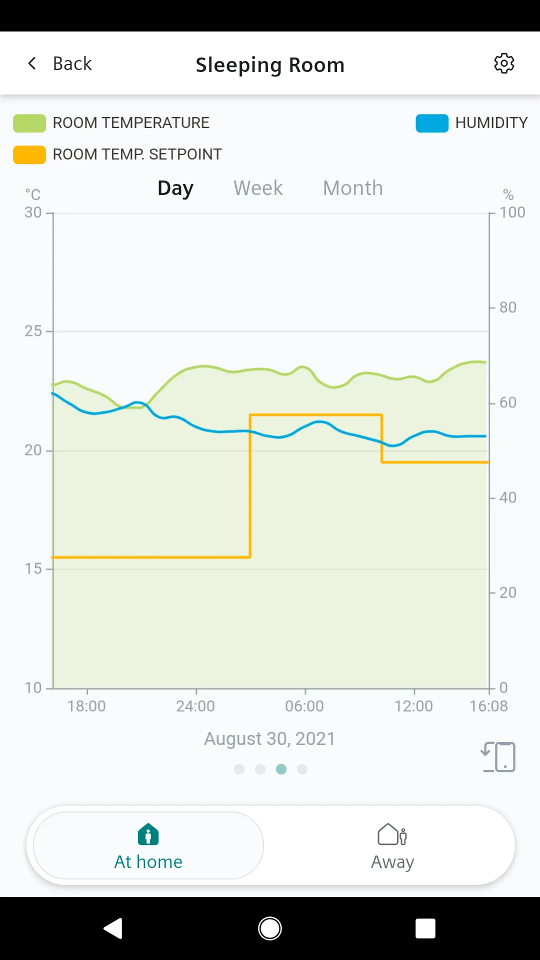 Siemens Smart Thermostat RDS | Indus Appstore | Screenshot