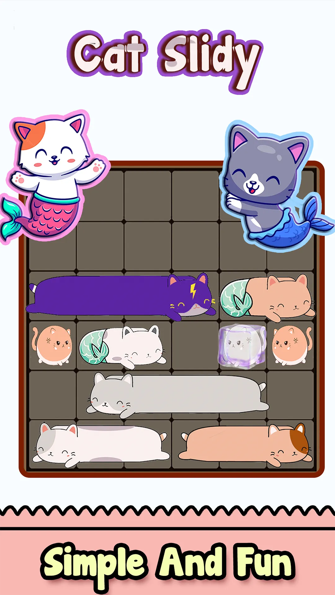 Cat Slidy: Kawaii Slide Puzzle | Indus Appstore | Screenshot