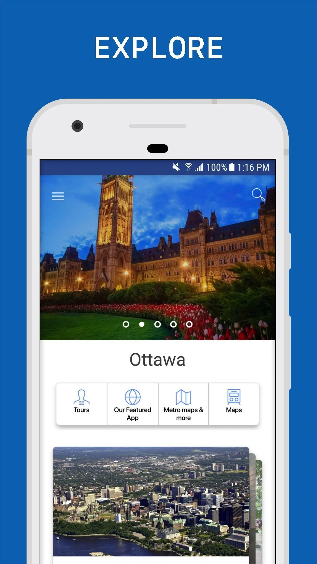 Ottawa Travel Guide | Indus Appstore | Screenshot