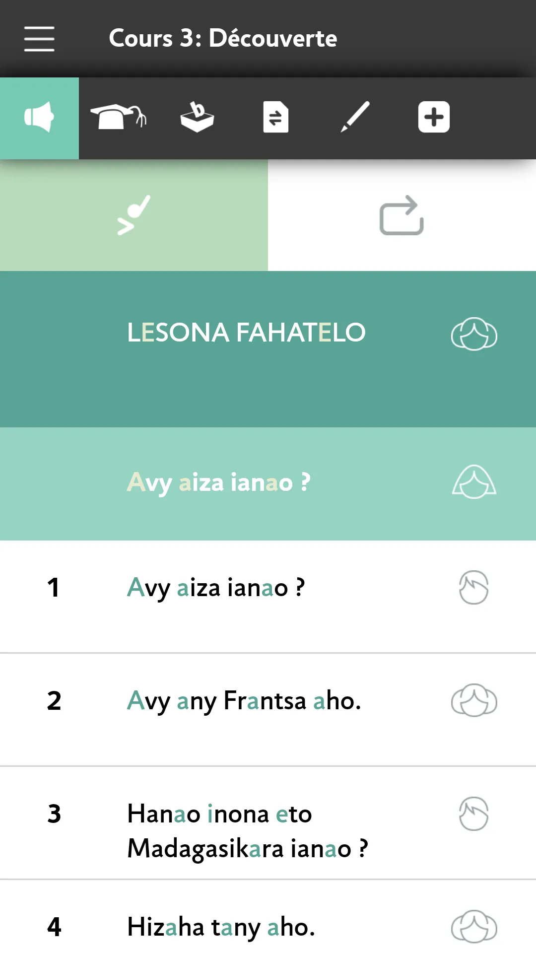 Apprendre Malgache Assimil | Indus Appstore | Screenshot