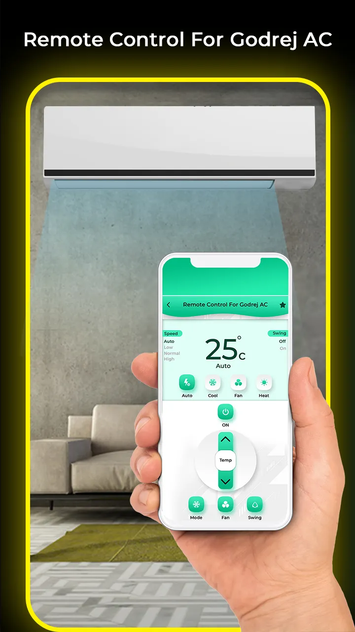 Remote Control For Godrej AC | Indus Appstore | Screenshot