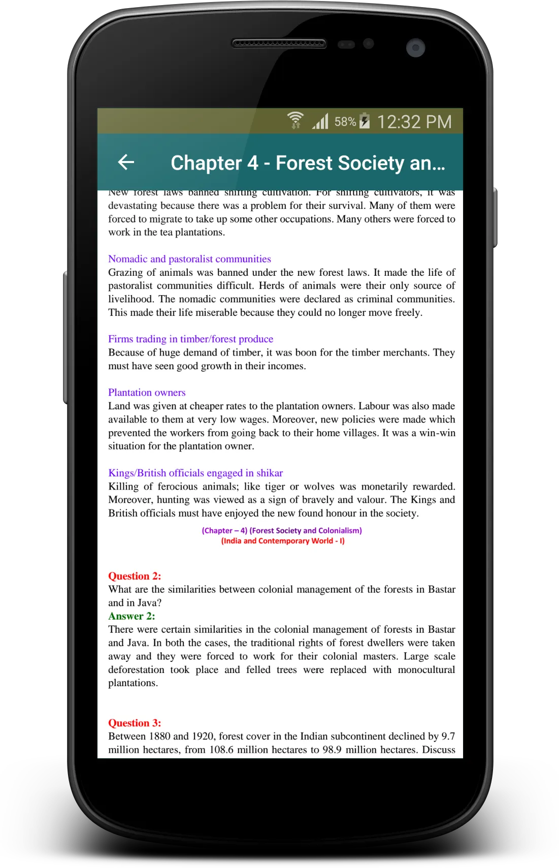 9th Class - CBSE Social Scienc | Indus Appstore | Screenshot