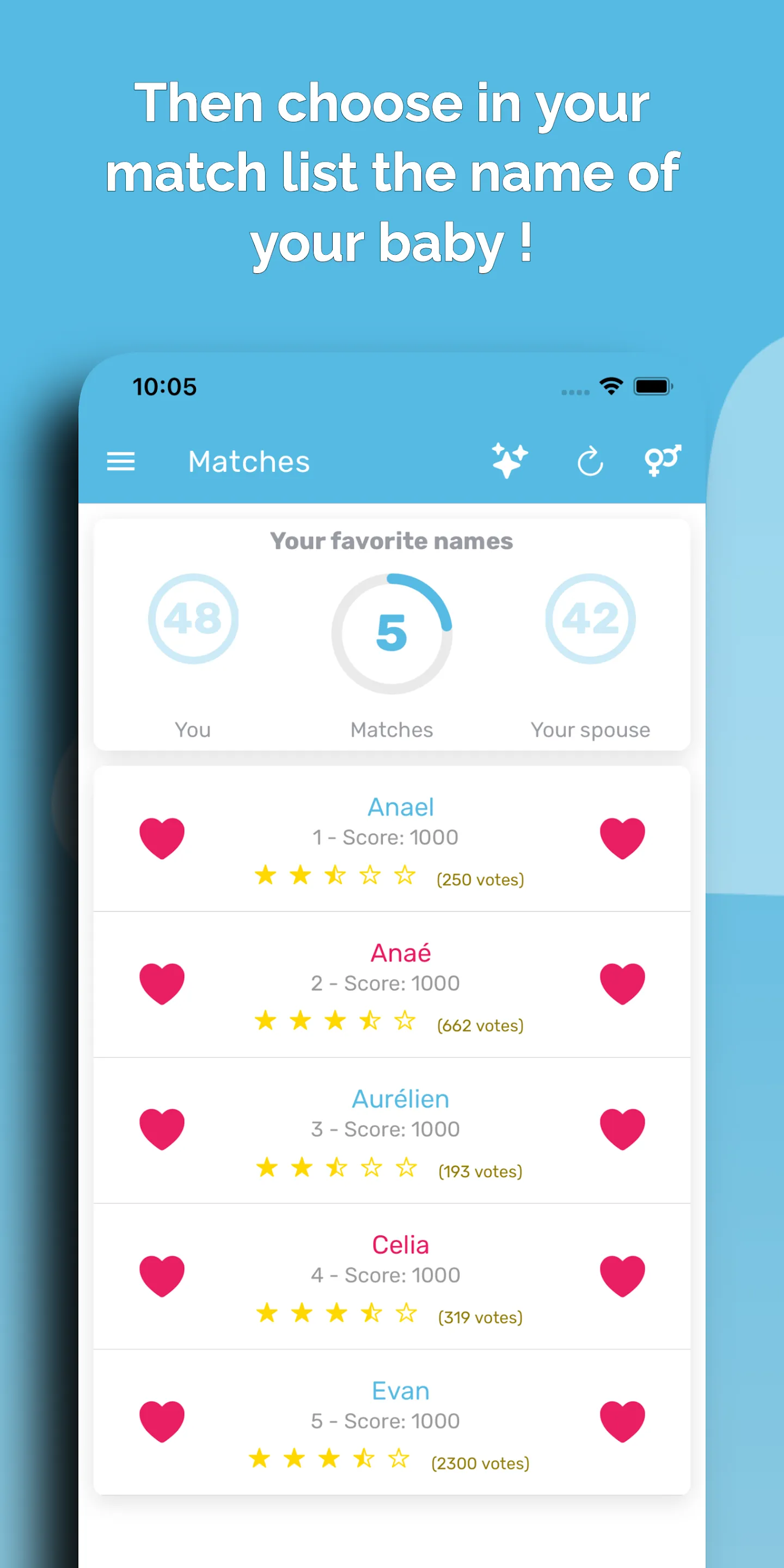 Baby Name Together | Indus Appstore | Screenshot