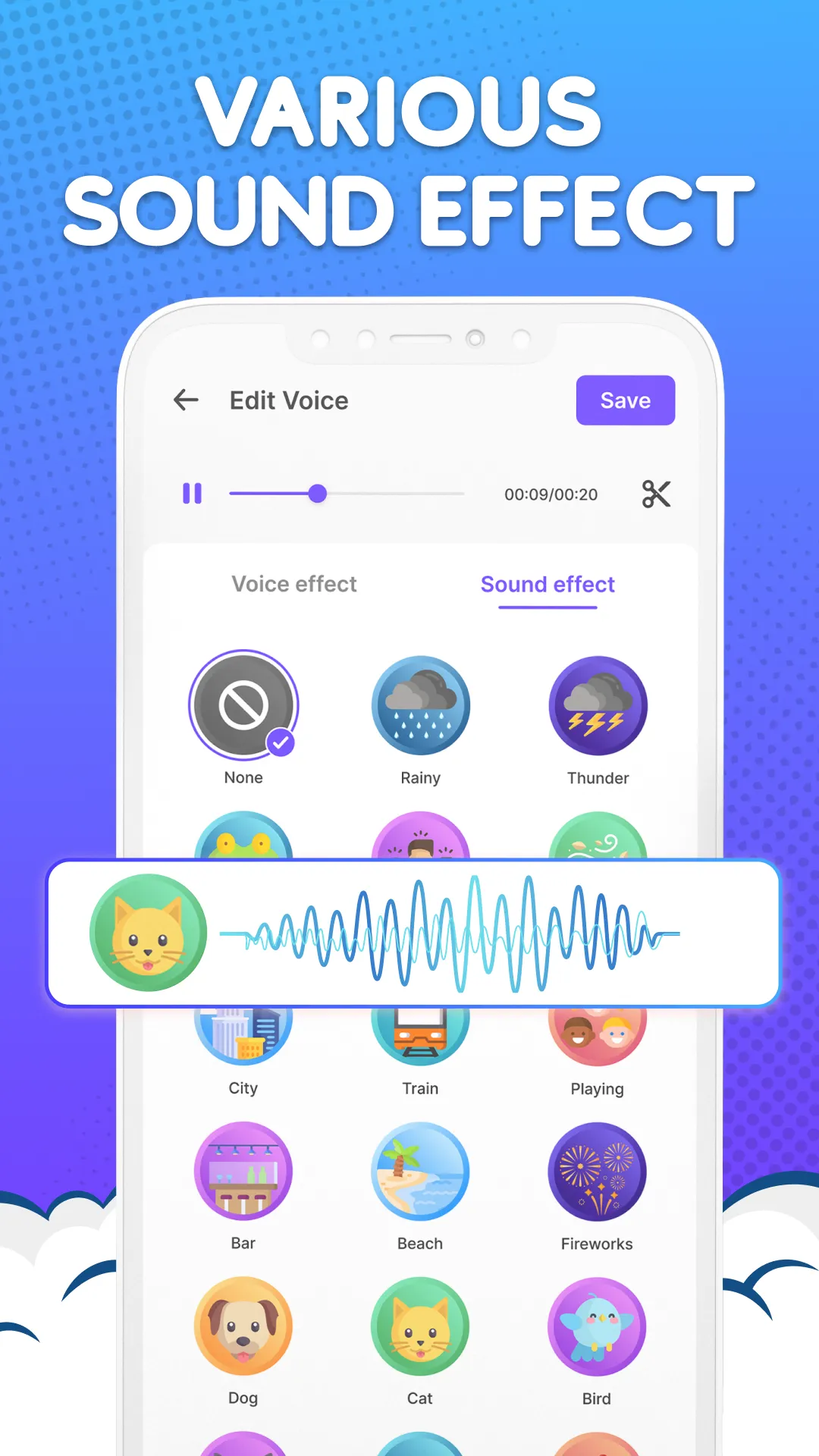 Voice Changer by Sound Effects | Indus Appstore | Screenshot