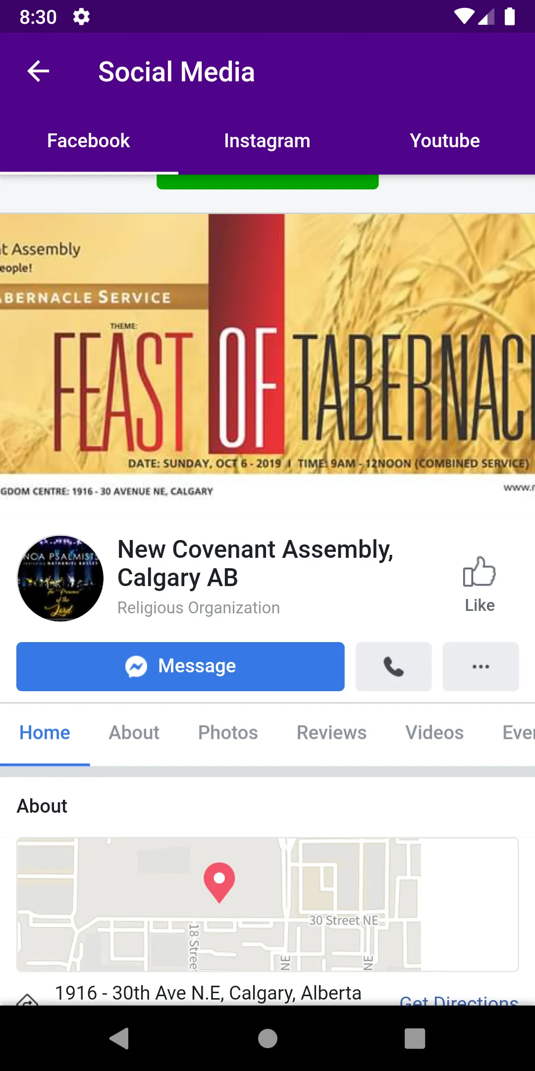 New Covenant Assembly | Indus Appstore | Screenshot