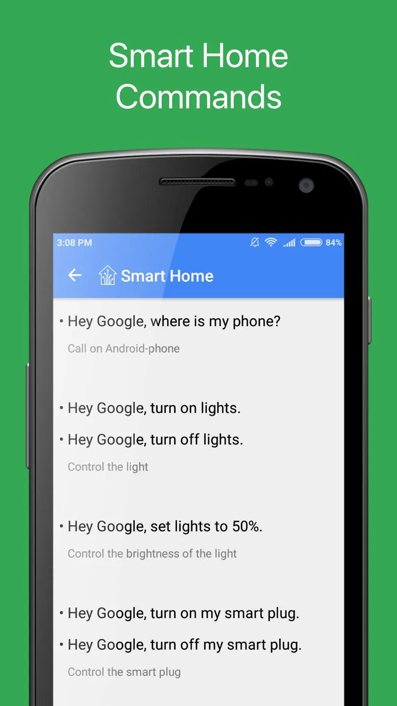 Commands for Google Assistant | Indus Appstore | Screenshot