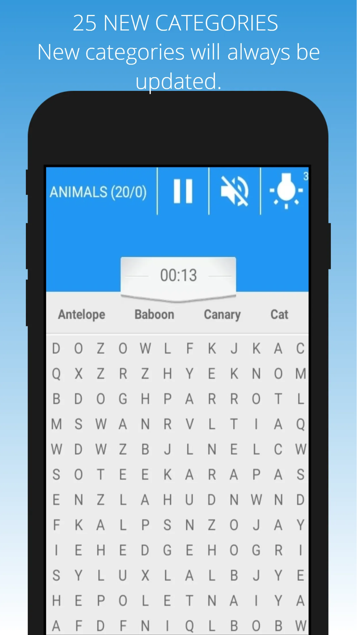 "QUIZINATOR WORD SEARCH" | Indus Appstore | Screenshot