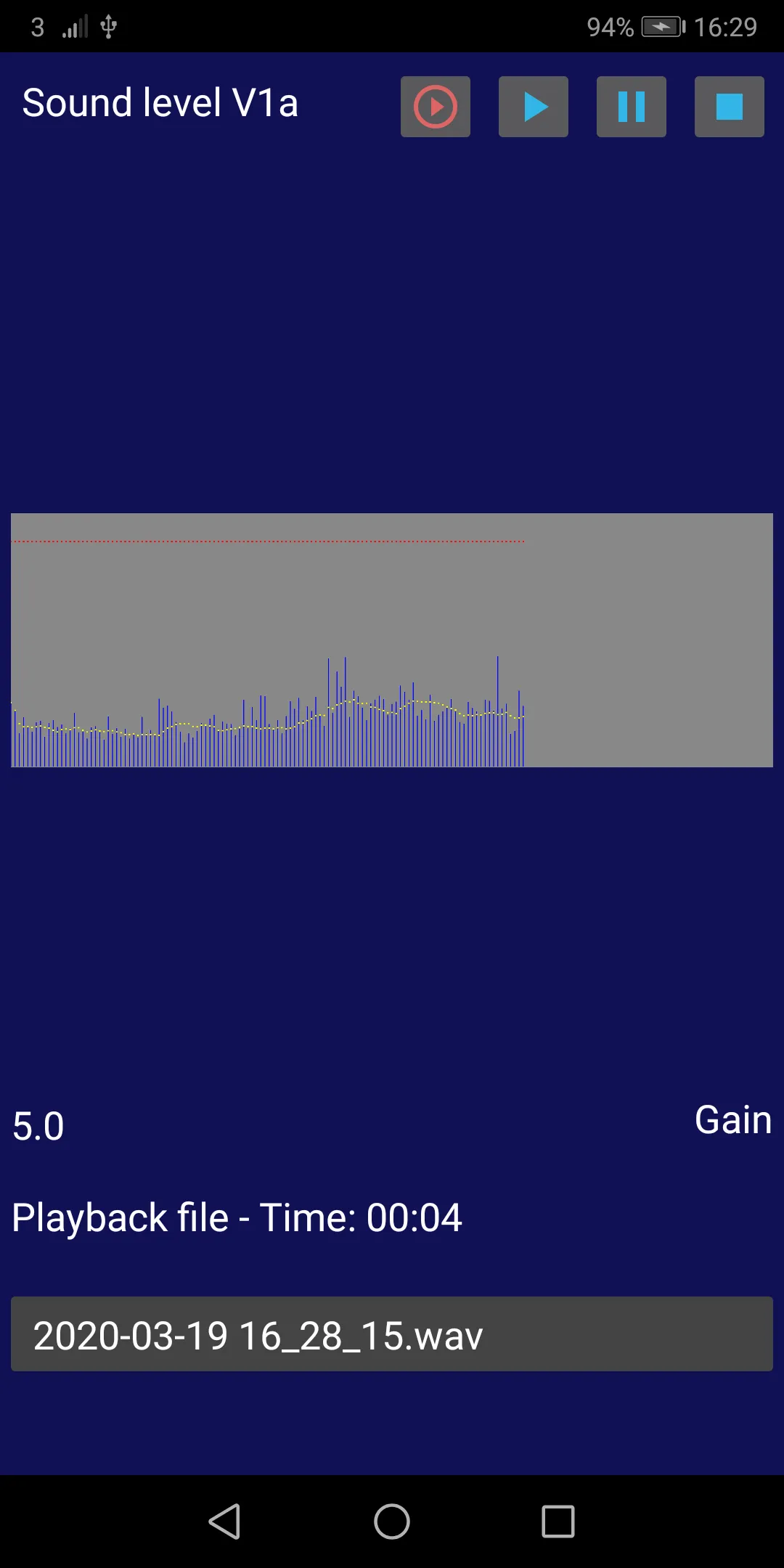 Sound Level | Indus Appstore | Screenshot