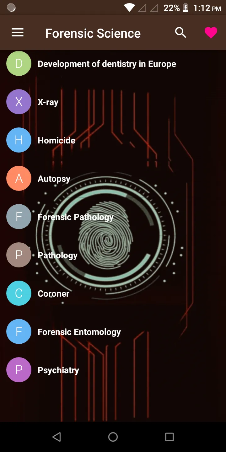 Forensic Science | Indus Appstore | Screenshot