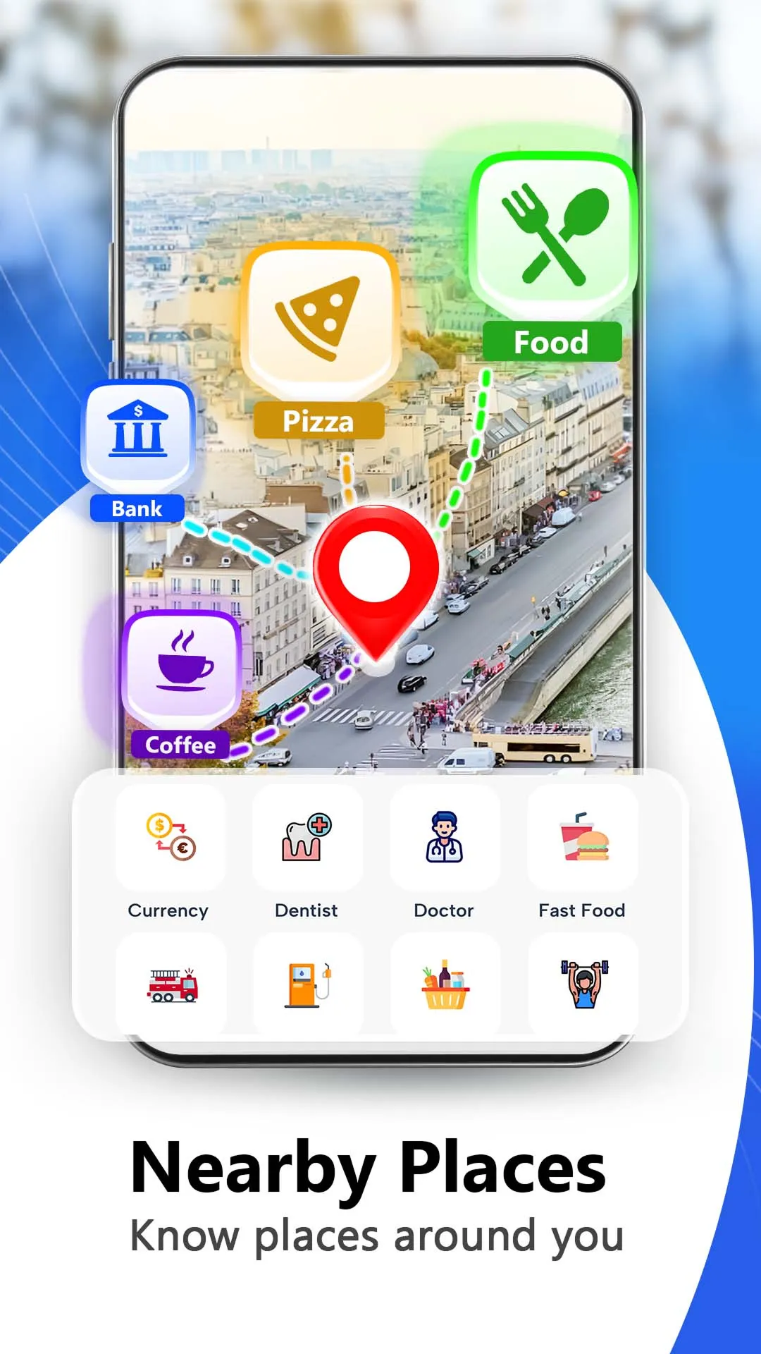 GPS Earth Maps Satellite View | Indus Appstore | Screenshot