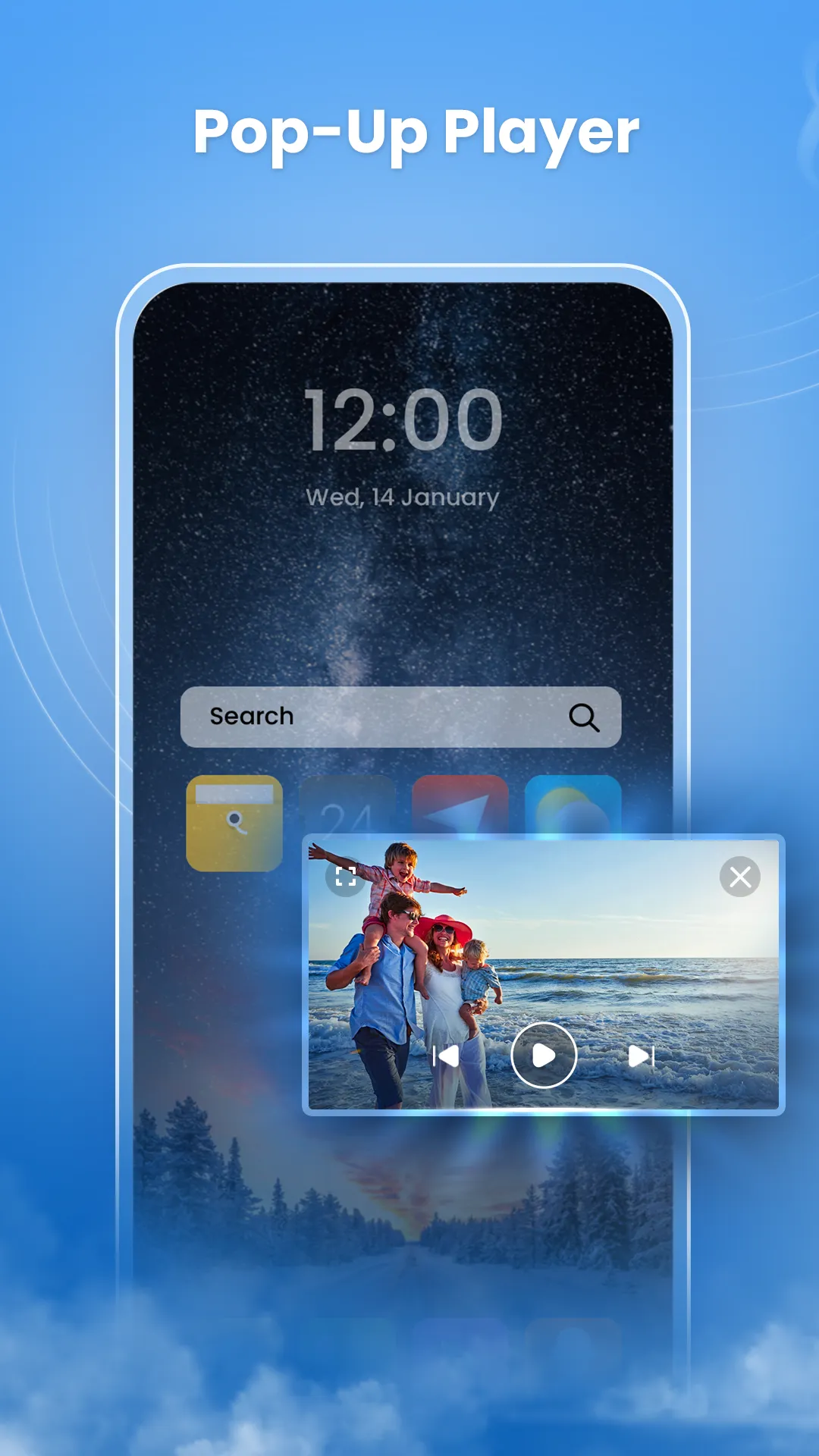 Blue Video Player | Indus Appstore | Screenshot