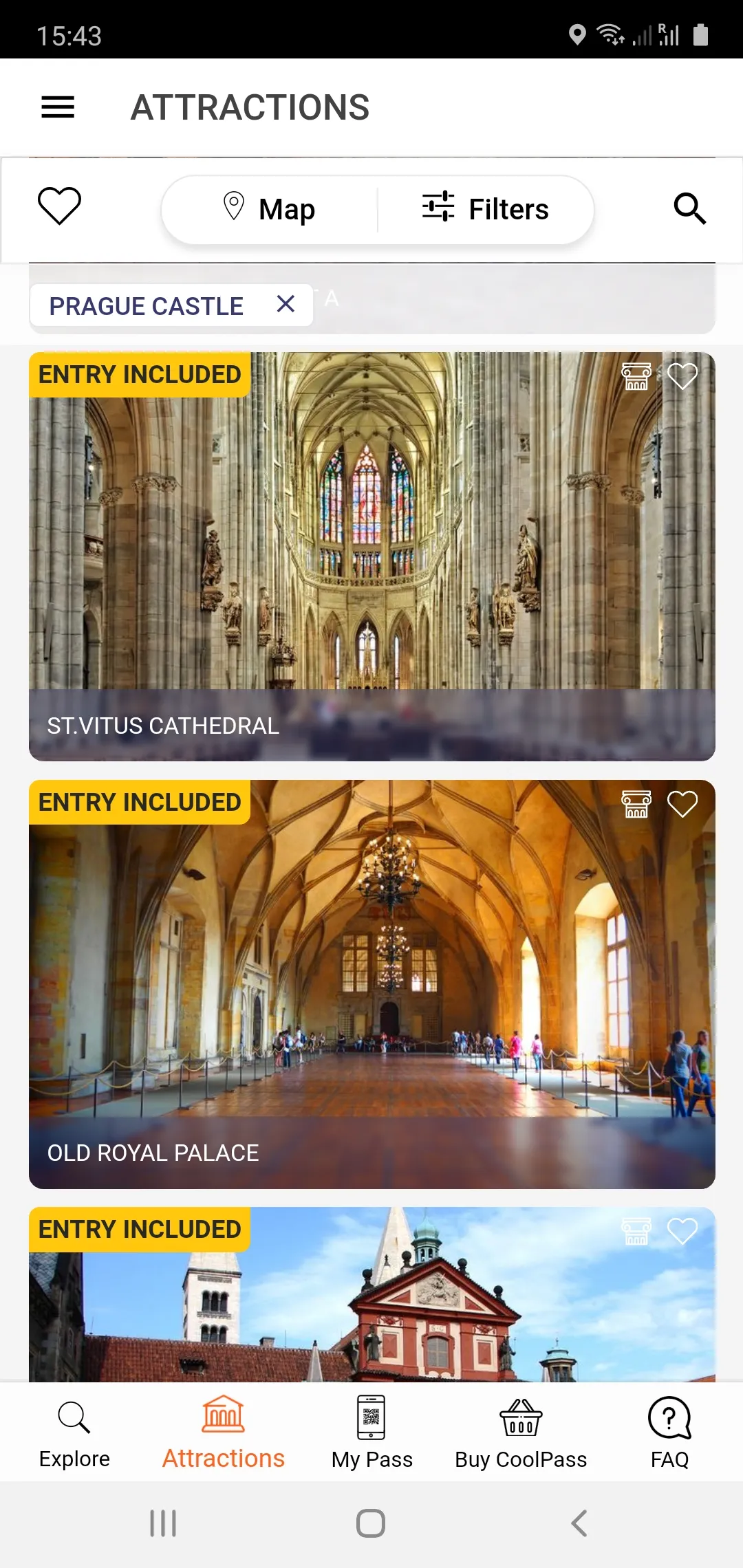 Prague CoolPass - City Guide | Indus Appstore | Screenshot