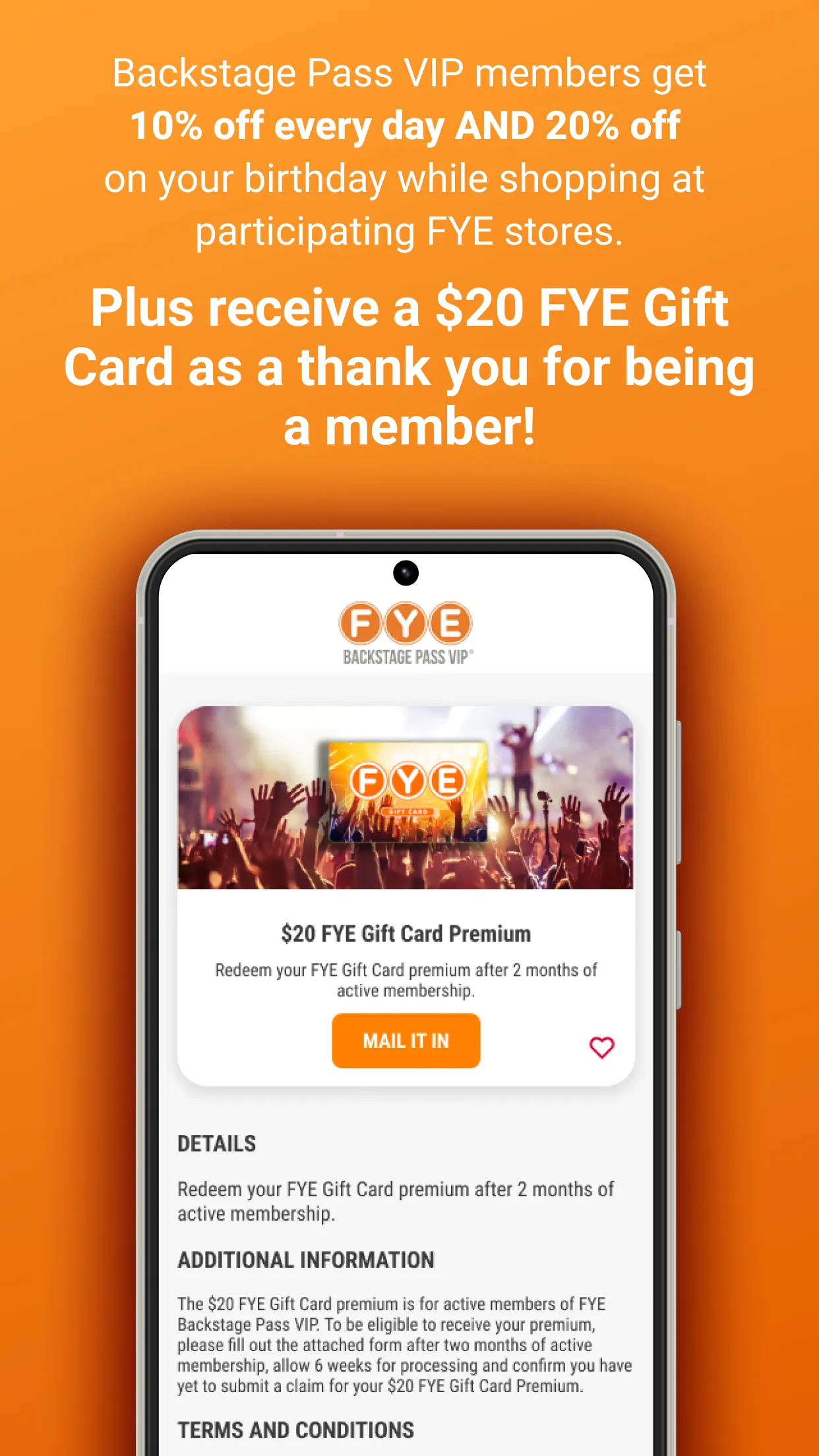 FYE Backstage Pass VIP | Indus Appstore | Screenshot