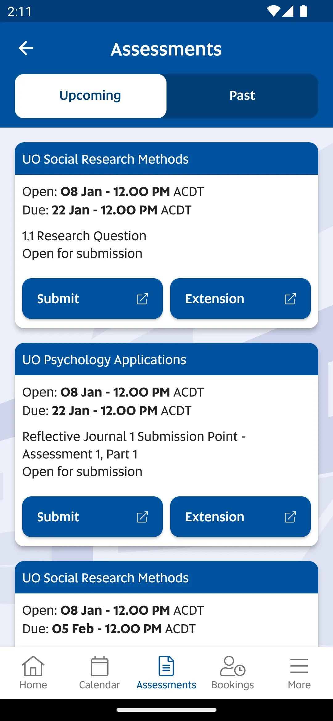 UniSA App | Indus Appstore | Screenshot