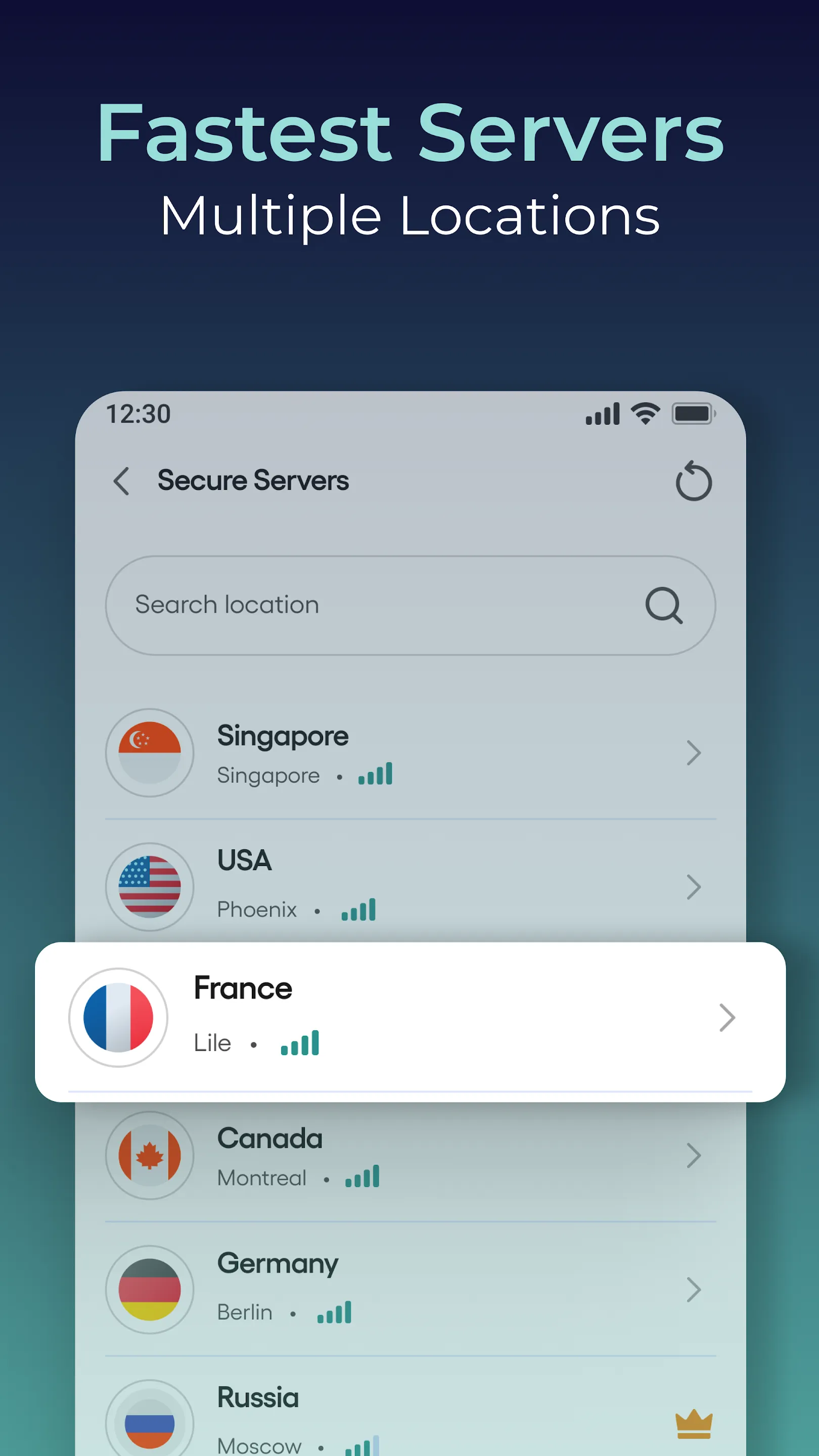 Surge VPN – Simple & Fast | Indus Appstore | Screenshot