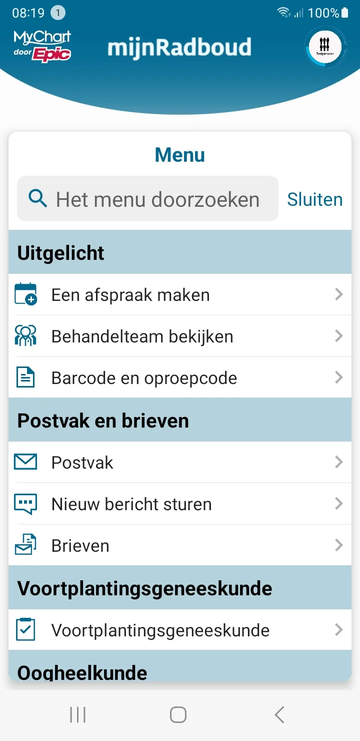 mijnRadboud | Indus Appstore | Screenshot