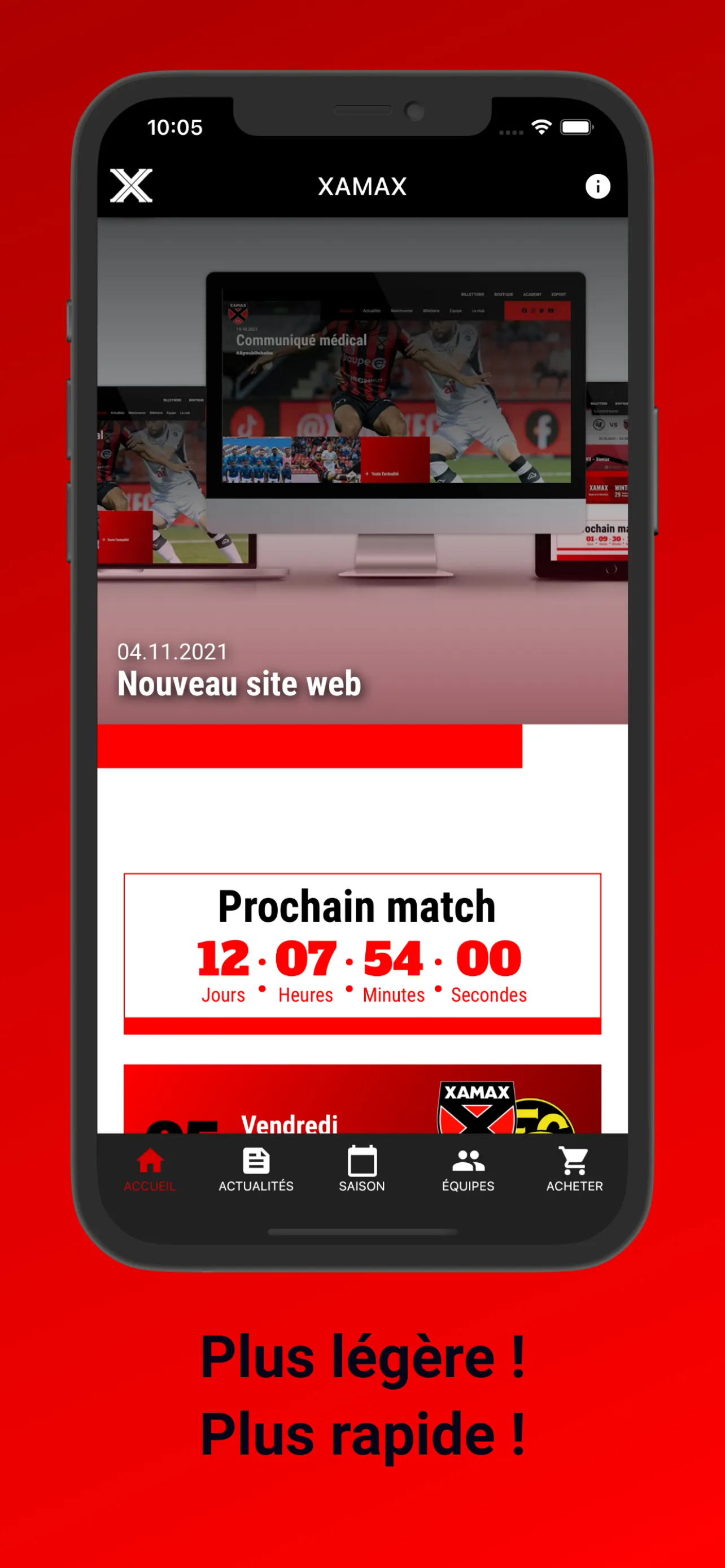 Neuchatel Xamax FCS - OFFICIEL | Indus Appstore | Screenshot