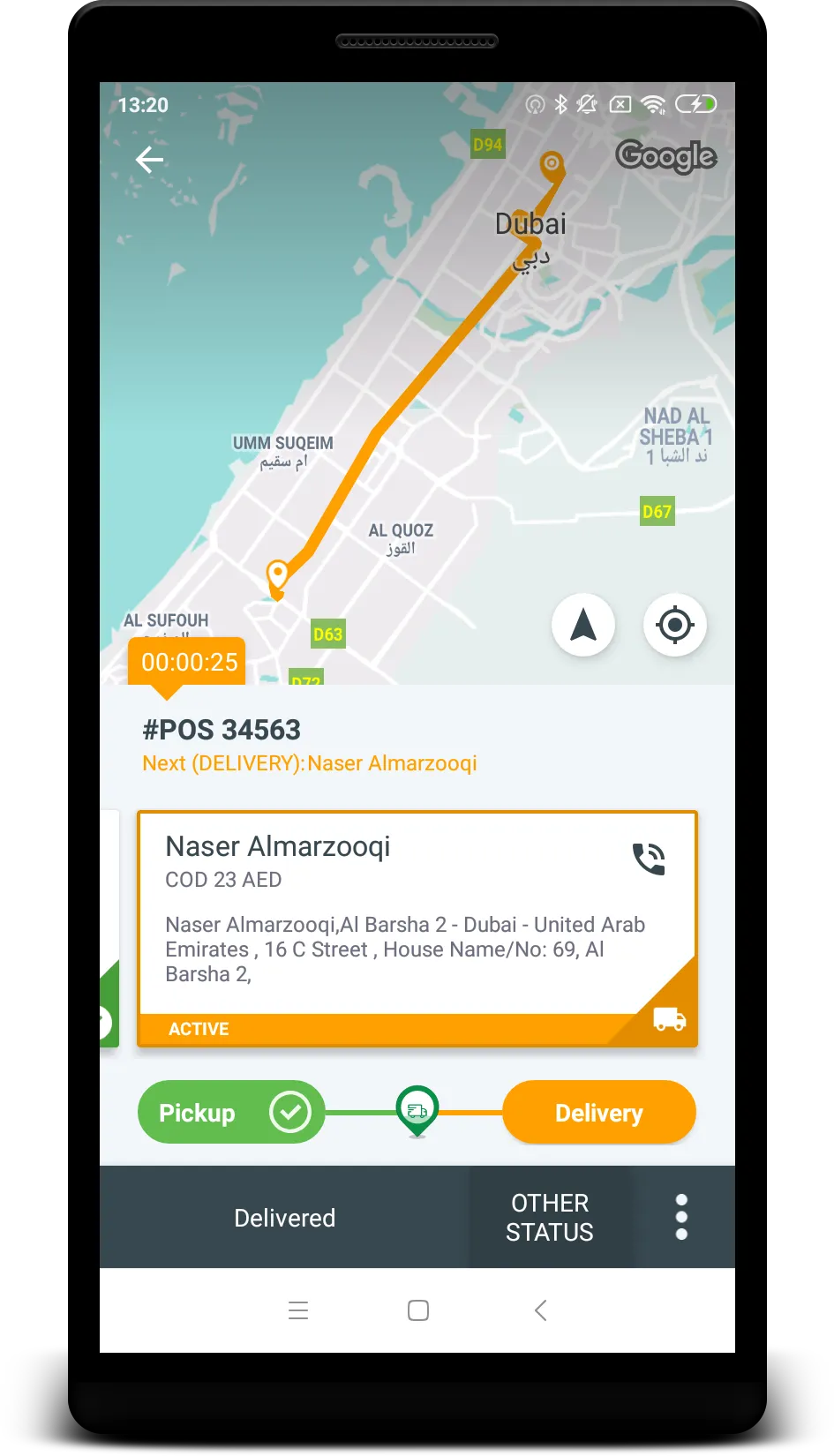 OC Delivery | Indus Appstore | Screenshot