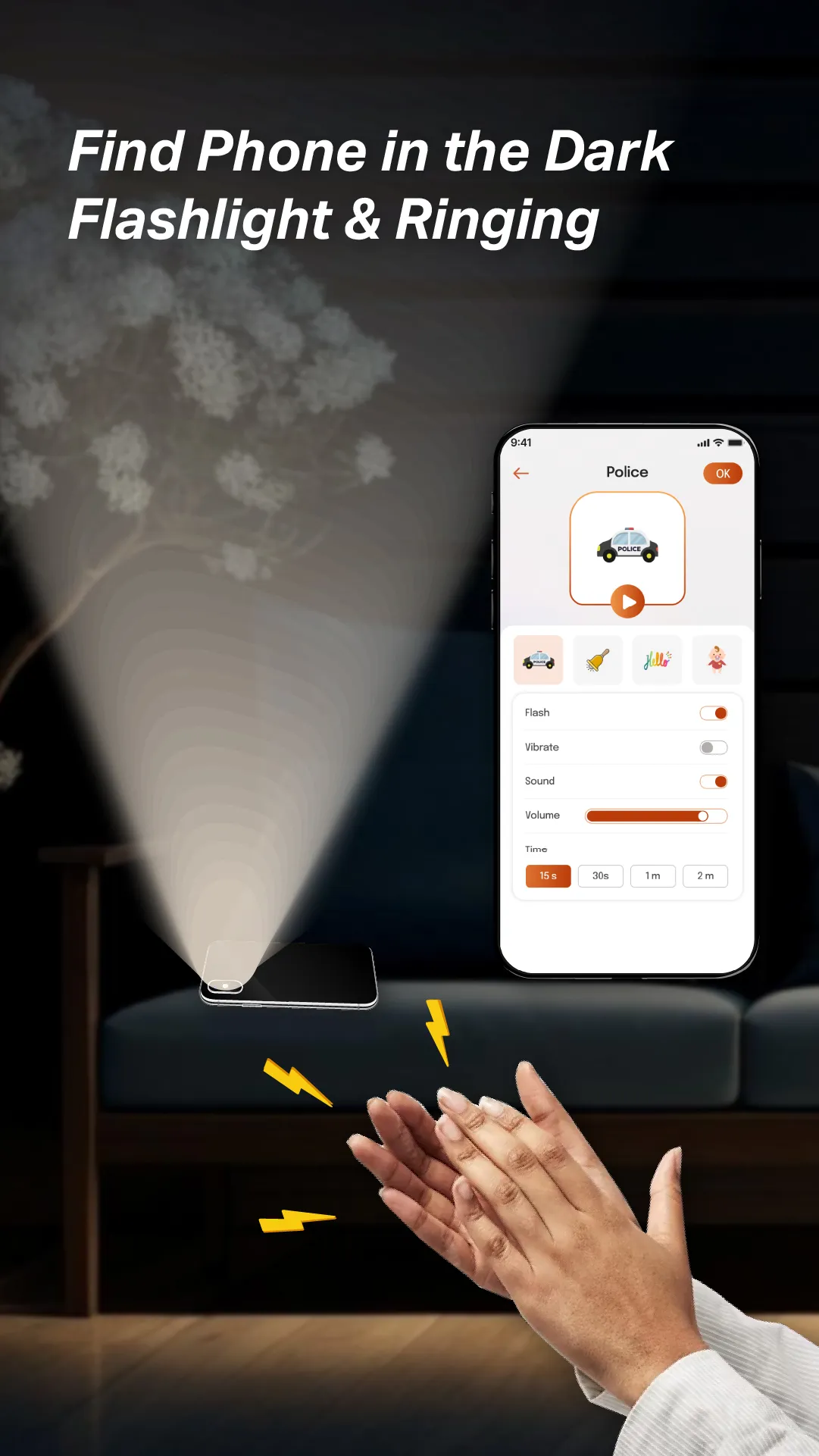 Find my Phone: Whistle & Clap | Indus Appstore | Screenshot