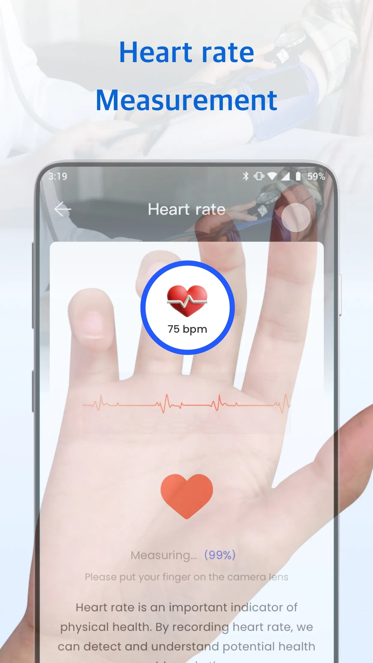 Health Master - Heart Rate | Indus Appstore | Screenshot