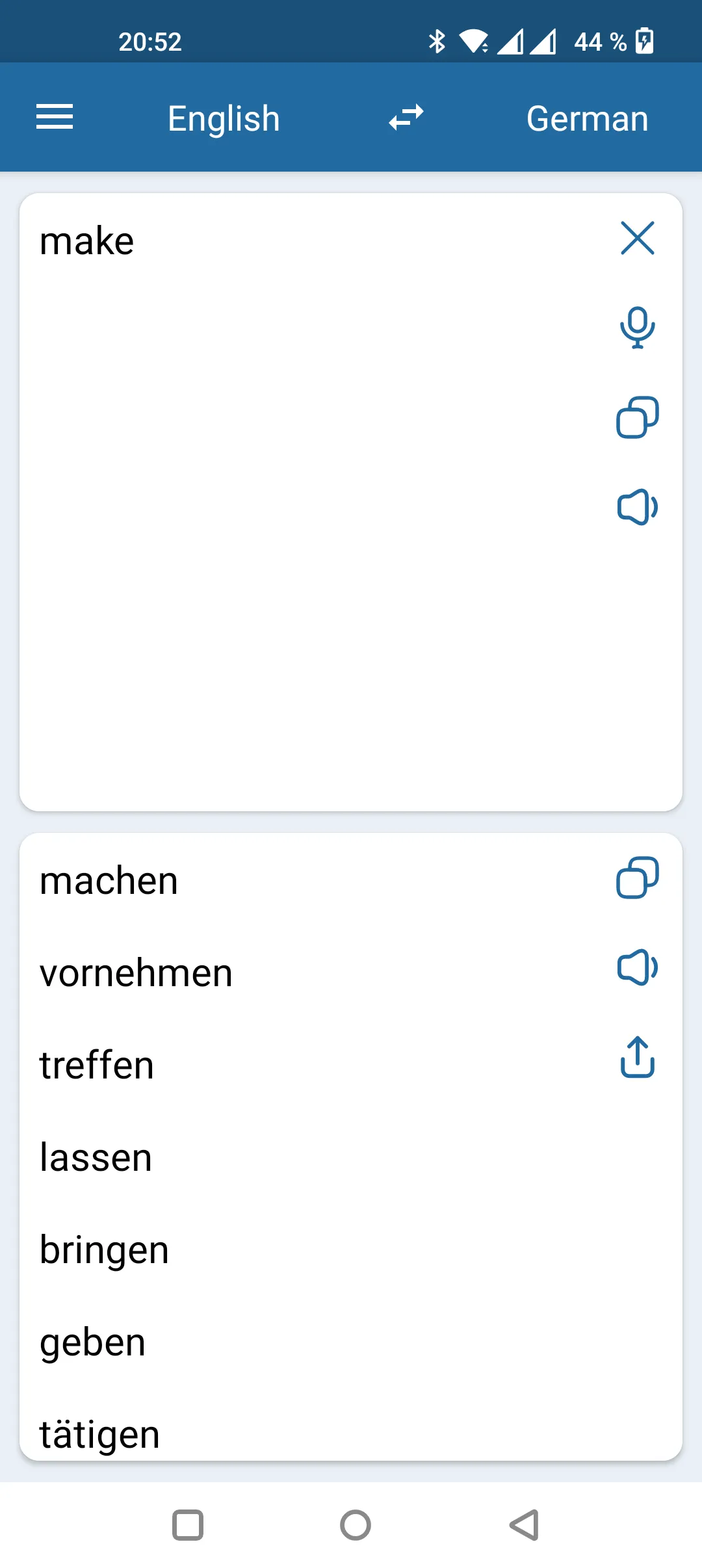 German English Translator | Indus Appstore | Screenshot