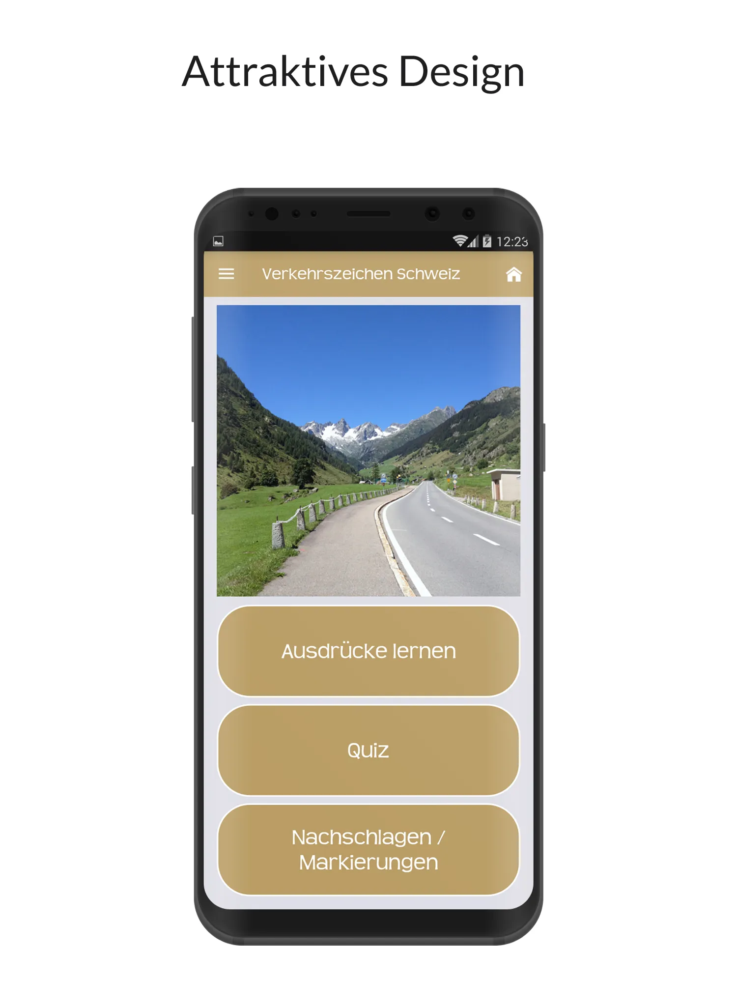 Verkehrszeichen Schweiz | Indus Appstore | Screenshot