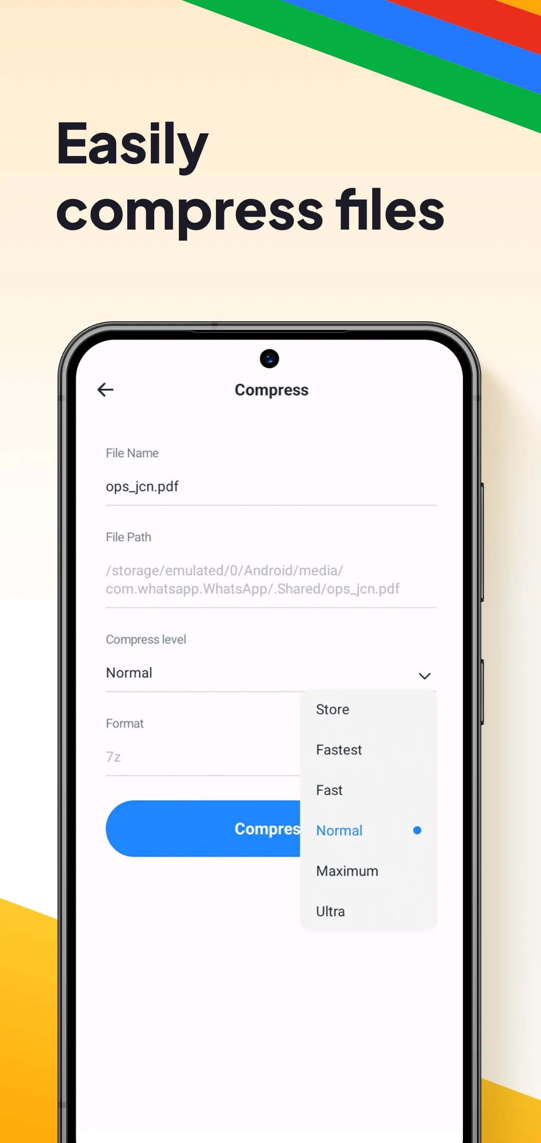 ZipExpert – Clean & Zip | Indus Appstore | Screenshot
