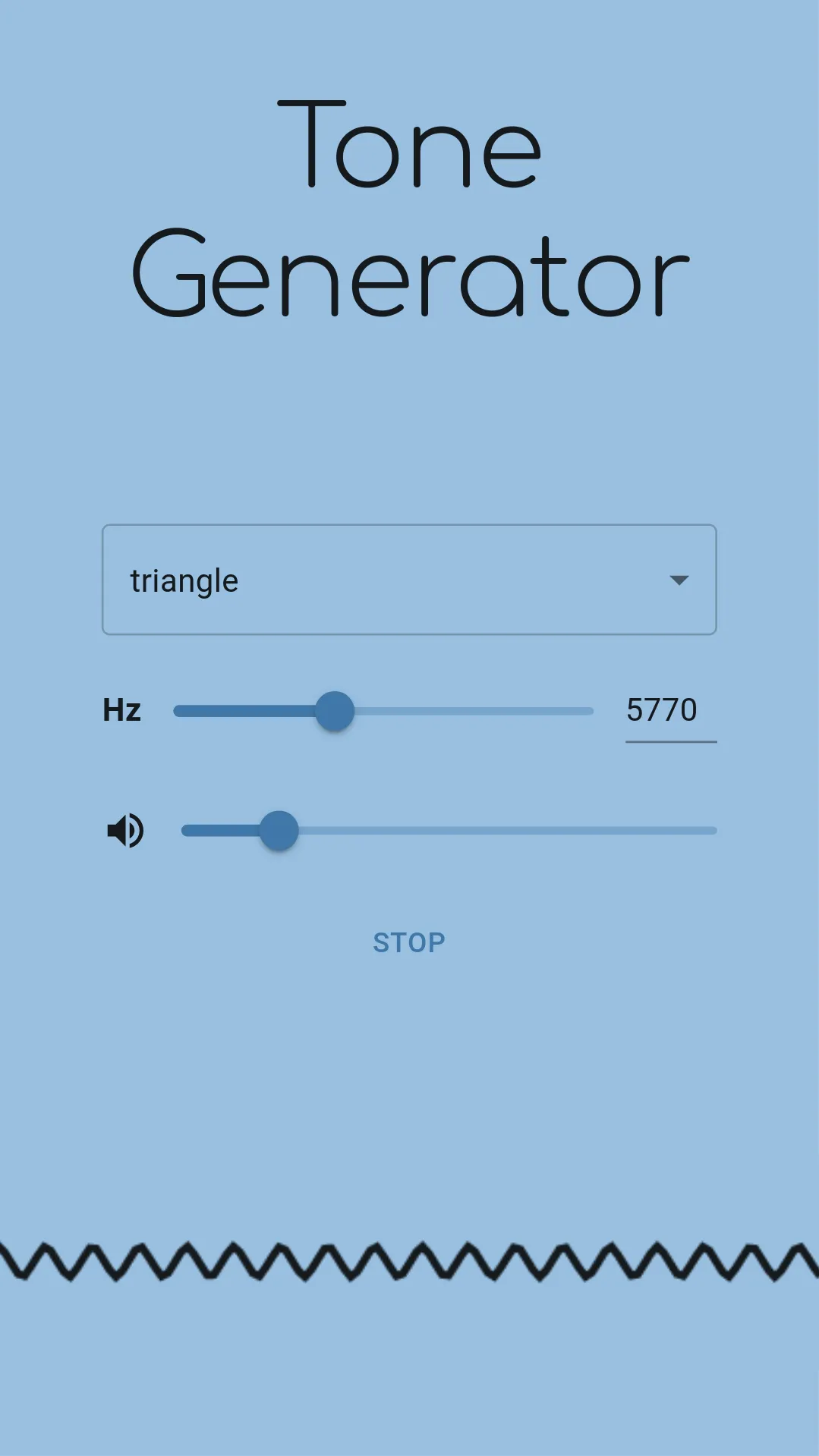 simple frequency generator | Indus Appstore | Screenshot