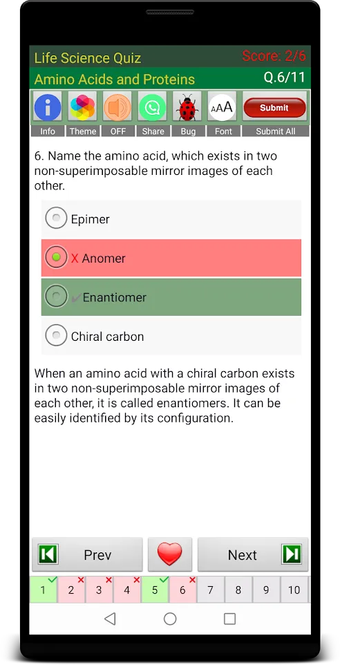 Life Science Quiz | Indus Appstore | Screenshot