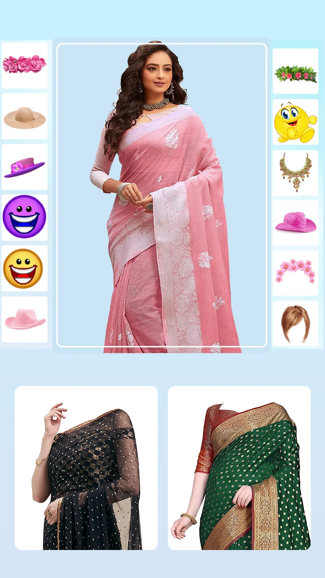 Women Fancy Saree Photo Suit | Indus Appstore | Screenshot