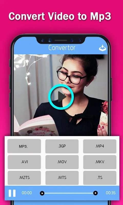 Video Converter to MP4,MP3,AVI | Indus Appstore | Screenshot