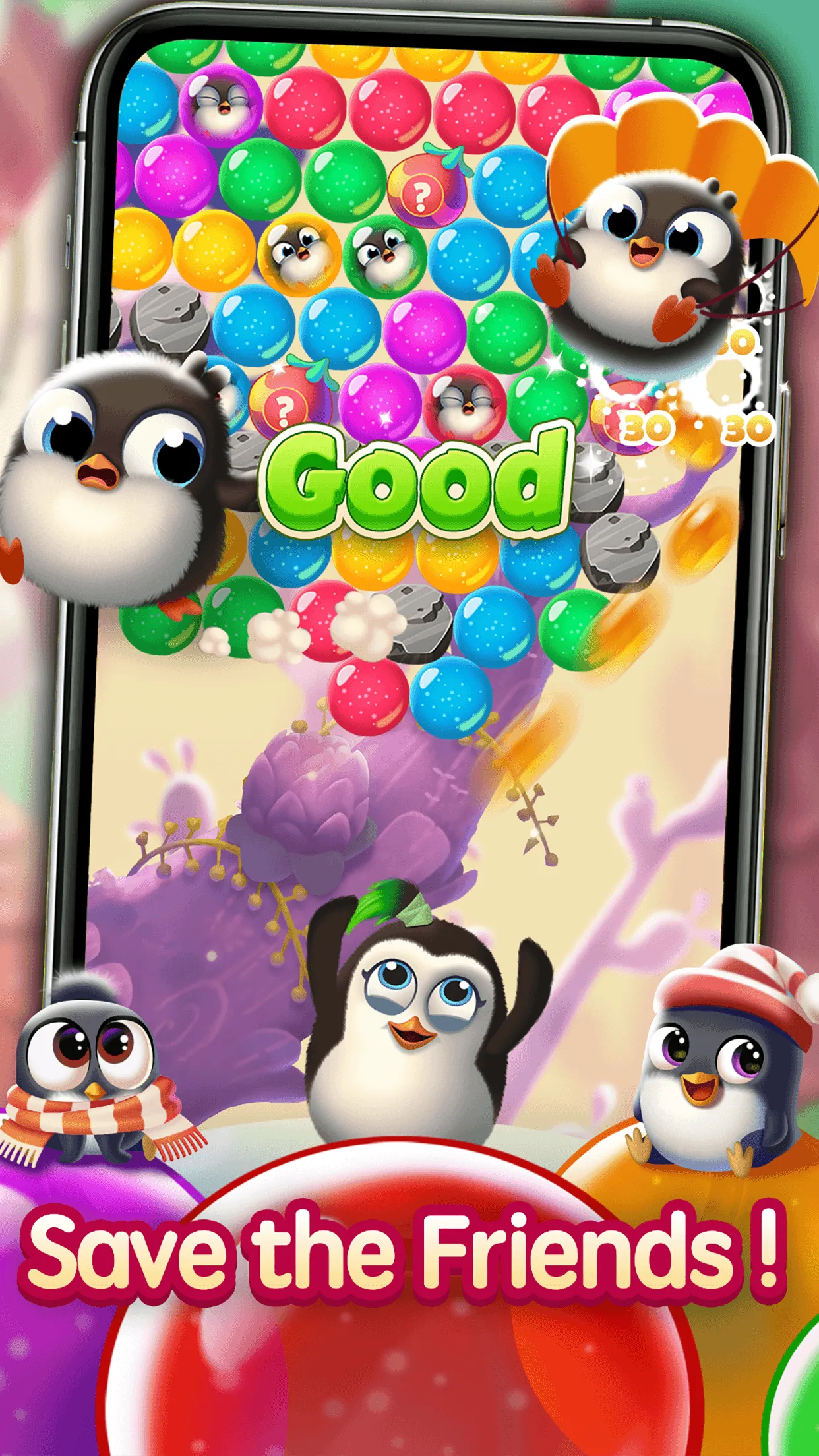 Bubble Penguin Friends | Indus Appstore | Screenshot