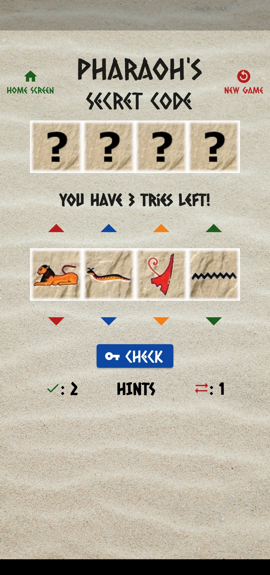 Mastermind Pharaoh's Code | Indus Appstore | Screenshot