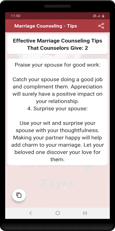 Marriage Counseling - Tips | Indus Appstore | Screenshot