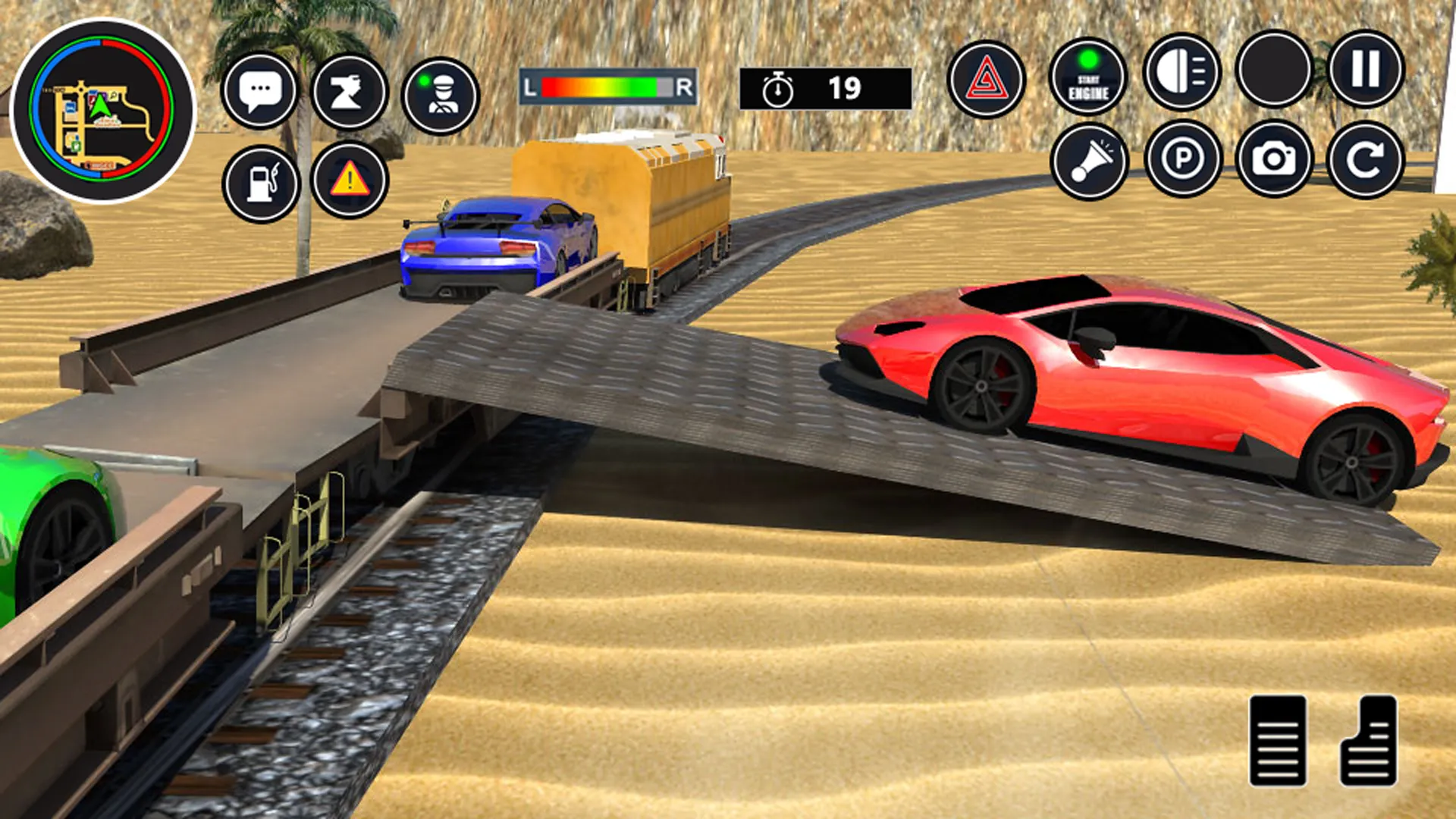 Cargo Transport Train Car Game | Indus Appstore | Screenshot