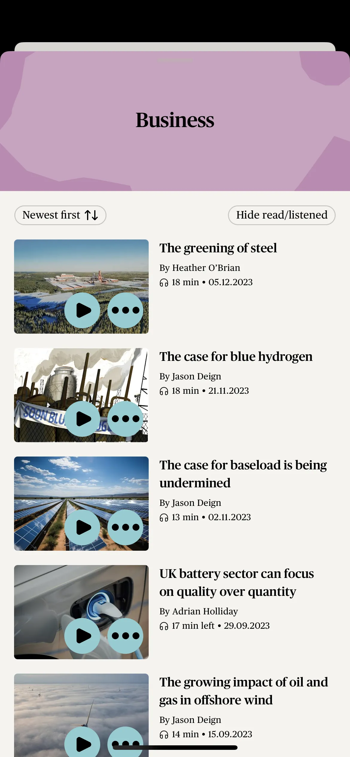 FORESIGHT Climate & Energy | Indus Appstore | Screenshot