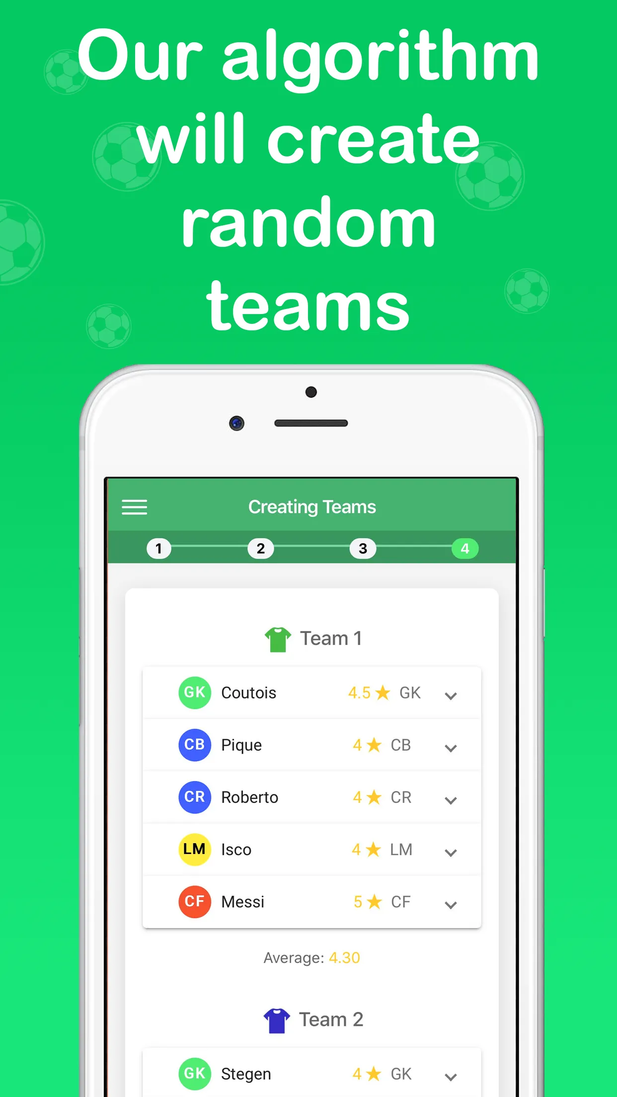 Teams Maker | Indus Appstore | Screenshot