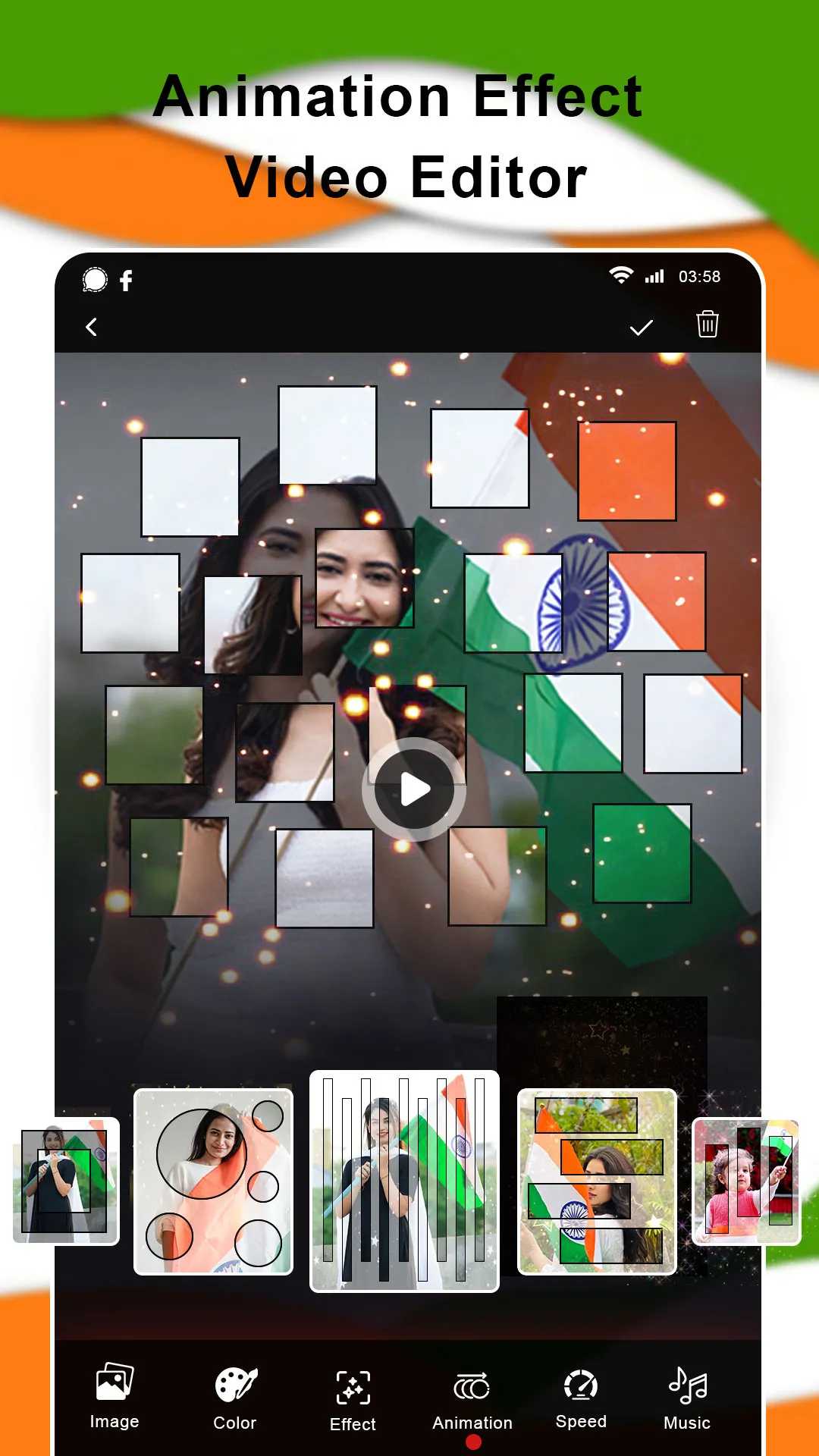 Independence Day Video Maker | Indus Appstore | Screenshot