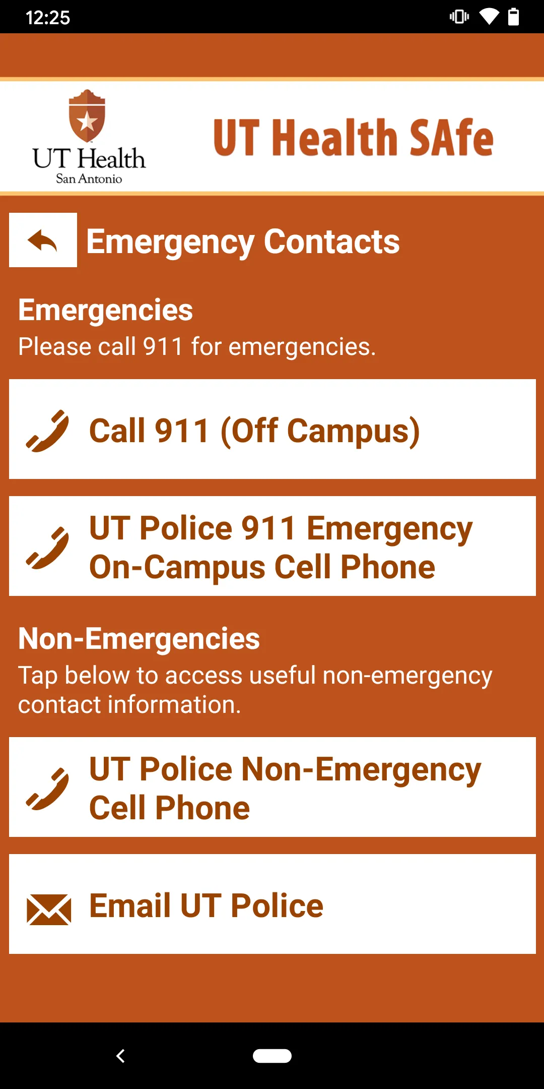 UT Health SAfe | Indus Appstore | Screenshot