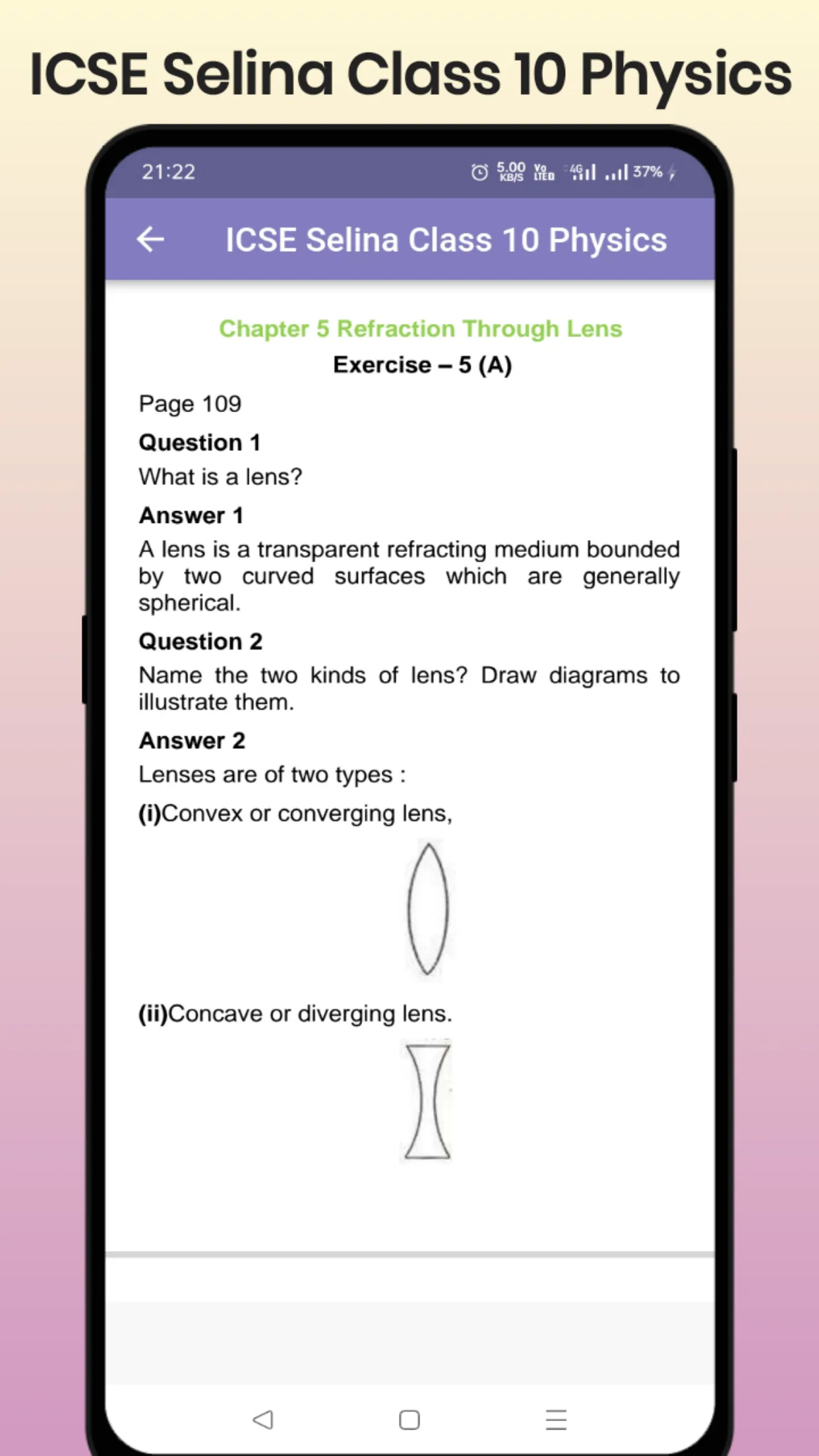 ICSE Selina Class 10 Physics | Indus Appstore | Screenshot