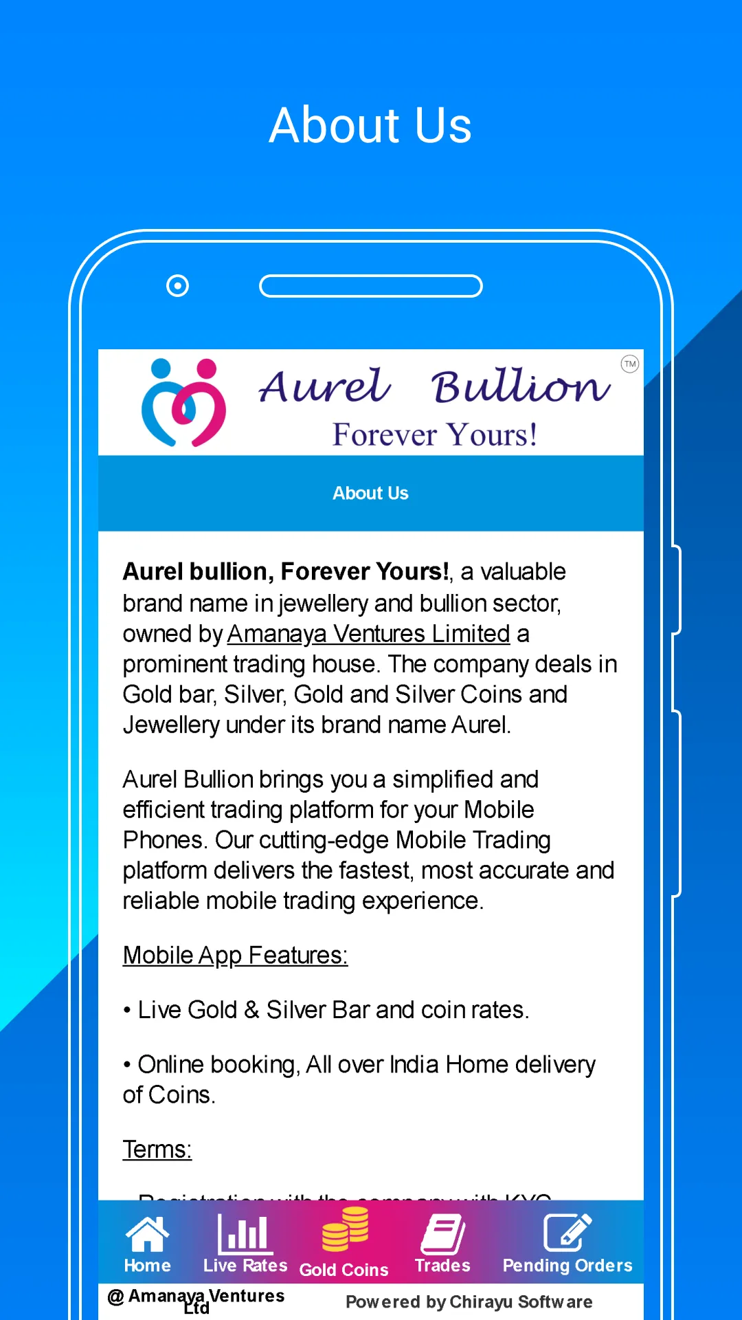 Aurel Bullion - Amanaya Ventur | Indus Appstore | Screenshot