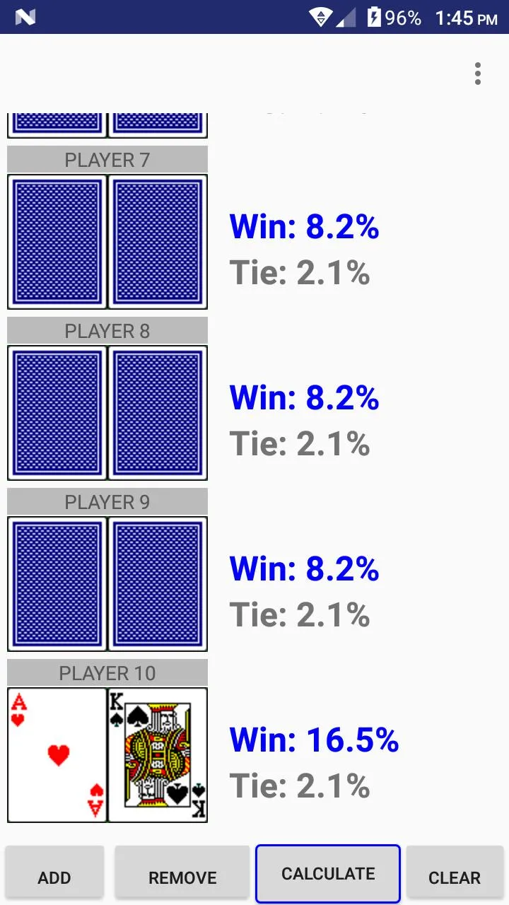 AK Poker Odds Calculator | Indus Appstore | Screenshot