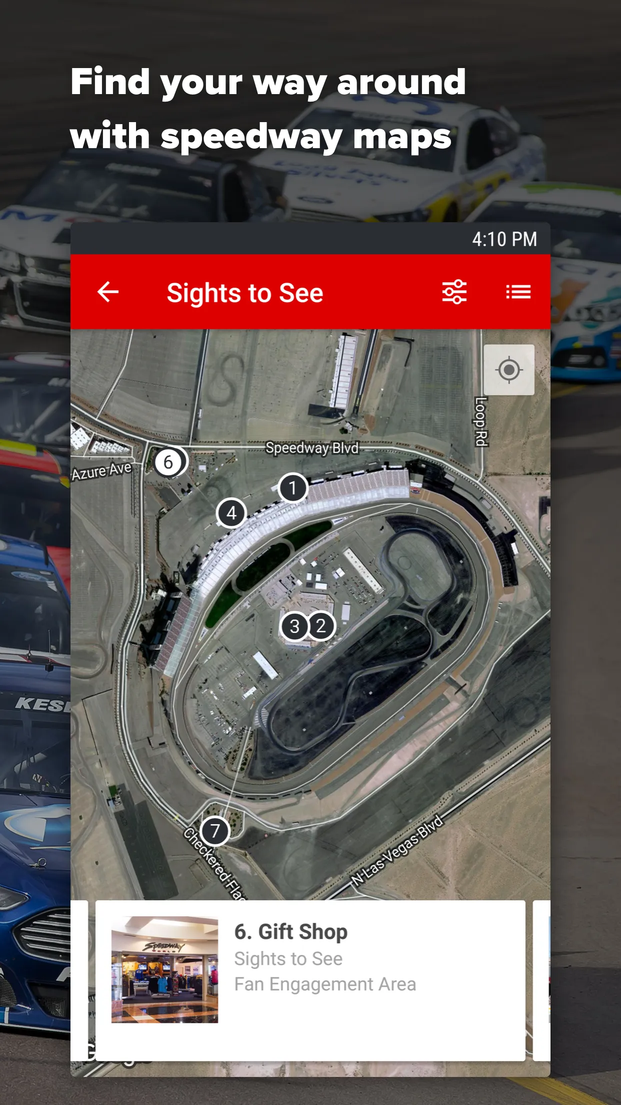 Las Vegas Motor Speedway | Indus Appstore | Screenshot